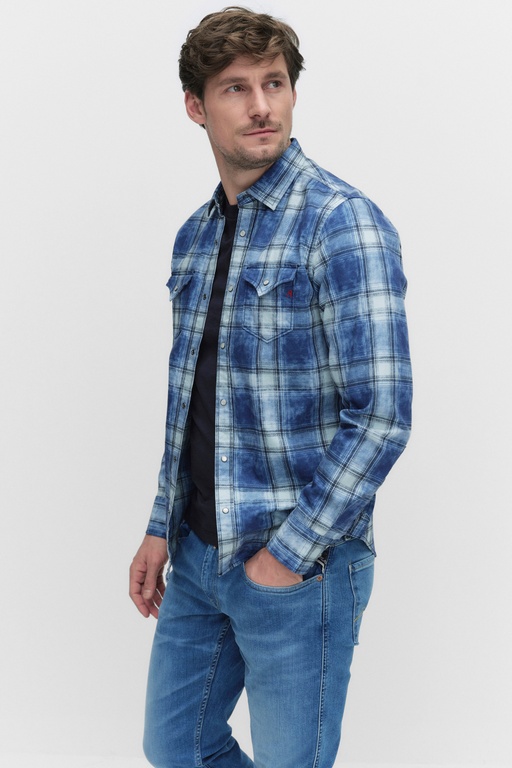 Shirt 009 MEDIUM BLUE